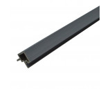 Угловой профиль CM Wall 56х49х3000мм (эбен)